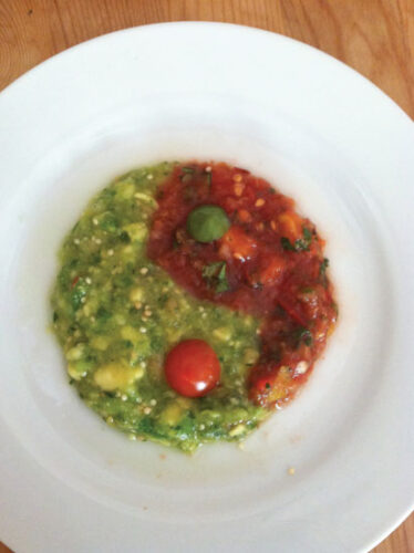 Salsa Verde with Avocado Recipe